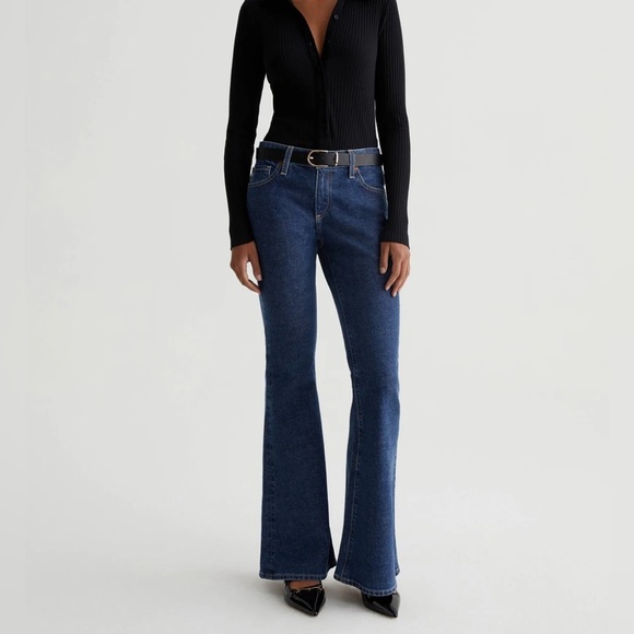 Ag Adriano Goldschmied Denim - AG jeans Angeline 360 MID-RISE FLARE 360°STRETCH DENIM VBS1D76LABU LAKE BLUE 32R